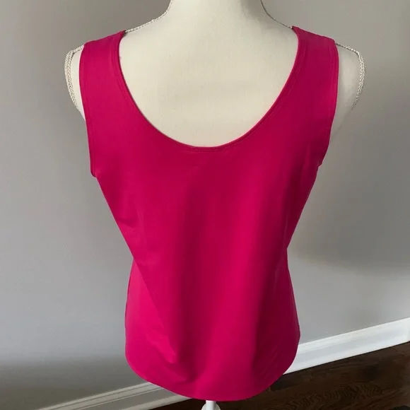 Chico’s Beautiful Fuschia Pink Tank Top - Picture 2 of 4